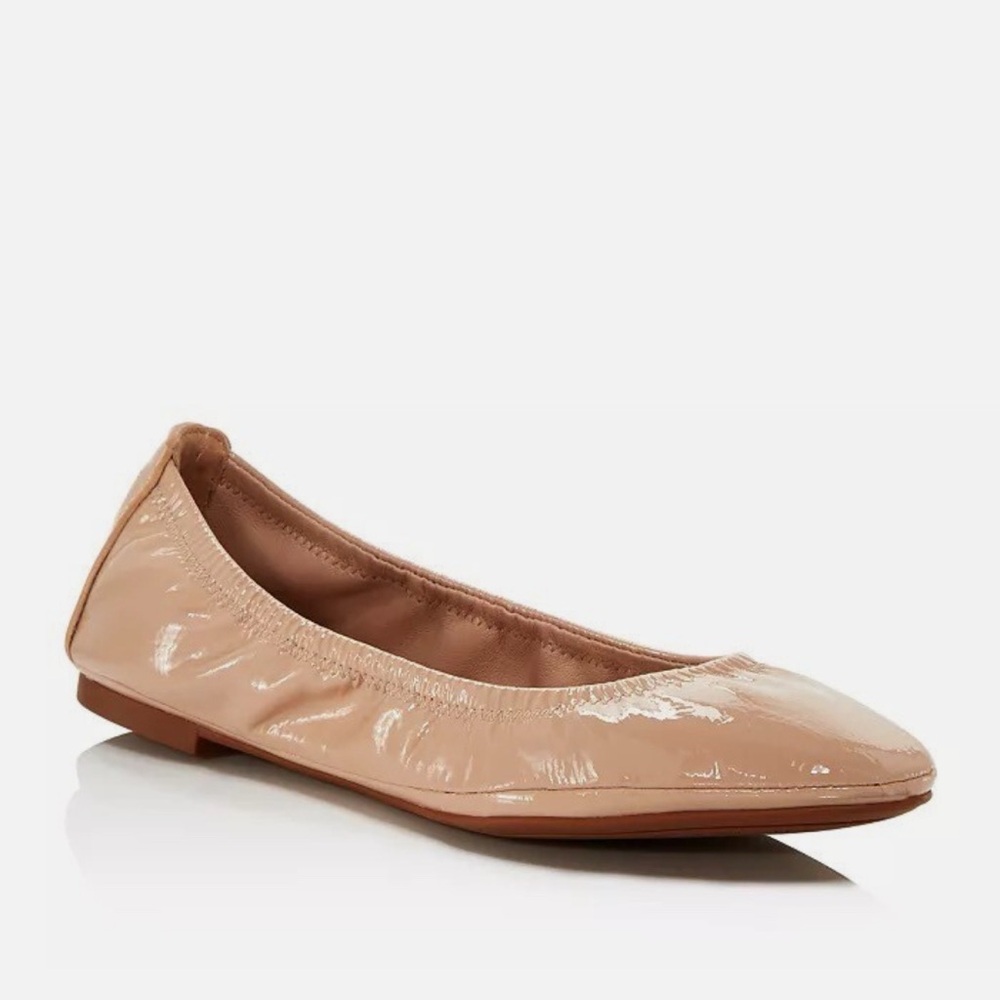 Tory Burch Eddie Ballet Flat in Goan Sand, sz 8